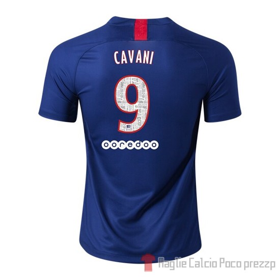Maglia Paris Saint-Germain Giocatore Cavani Home 2019/2020 - Clicca l'immagine per chiudere
